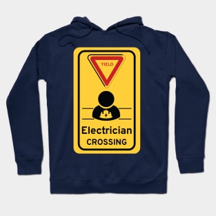 Electrician Crossing Hoodie